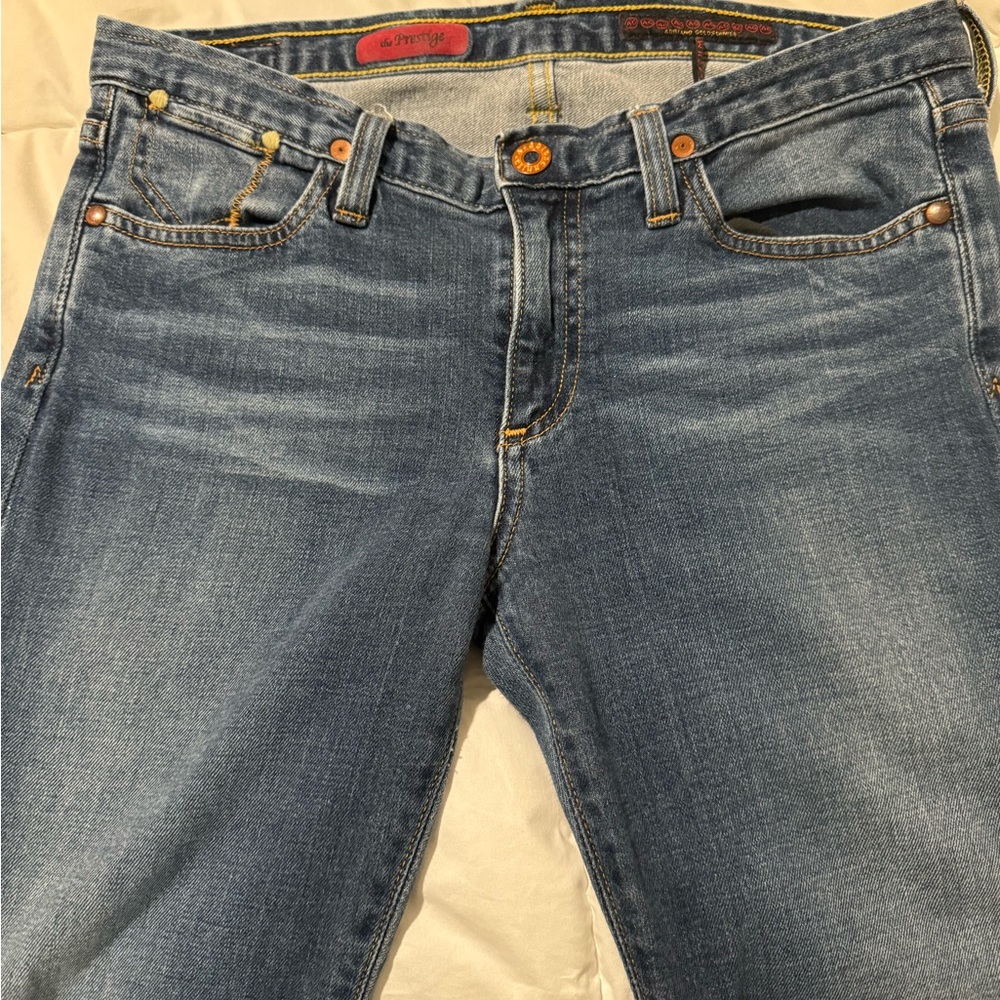 AG classic jean. New worn twice. Never getting in a 26 again.